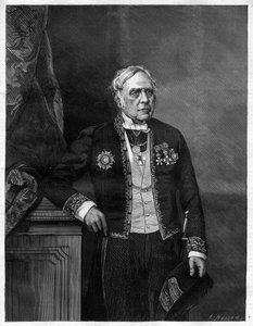 Portrait of English composer Daniel Francois Esprit Auber (1782-1871)