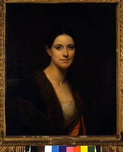Portrait of the Austrian Dancer Fanny Elssler. Anonymous Painting. 19th Century. Museo della Scala, Milan, Italy