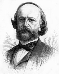 Portrait of Edouard Fournier (1819-1880), French writer and man of letters