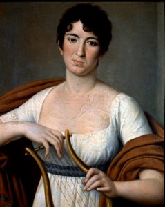 Portrait of the Spanish Singer Isabelle Colbran (1785-1845)