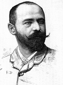 Portrait of the dramatic author Alfred Hennequin (1842-1887)