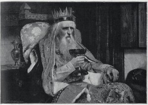 Portrait of the King of Thule from Van der Ouderaa