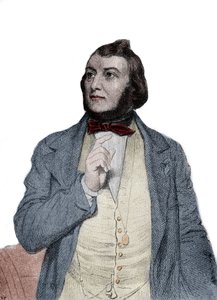 Portrait of the poet Jacques Boe, dit Jasmin (in Occitan Jacme Boer dit Gensemin or Jansemin) by Unknown artist