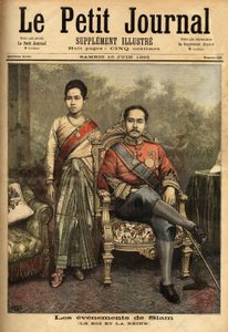Portraits of the King of Siam, Rama V or Chulalongkorn, Modern Monarch and Reformist of Thailand