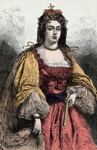 Queen Anne - Portrait of Anne Stuart (1665-1714), Queen of England, Ireland and Scotland by Unknown artist