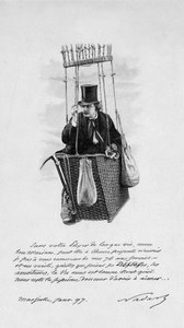 Representation of Felix Tournachon dit Nadar on the Nacelle of a Balloon. 1897