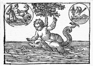 Representation of Ino, God of the Sea, and His Son Palemon by Unknown artist