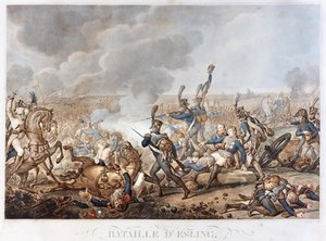 Representation of the Battle of Essling on May 22 by Unknown artist