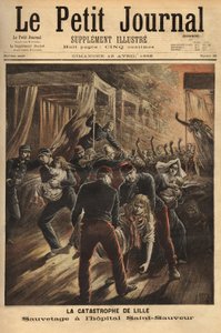 Rescue at the Saint Savior Hospital of Lille by Unknown artist