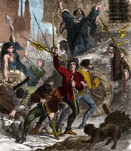 Revolt of the Maillotins against tax: popular uprising that occurred under the reign of King Charles VI of Valois in 1382.
