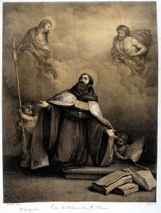 Saint Augustine (354-430) - 19th century