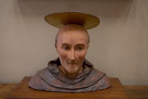 Saint Bernardino of Siena (terracotta)
