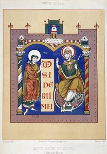 Saint Jerome and Saint Desire - based on a 12th century French document