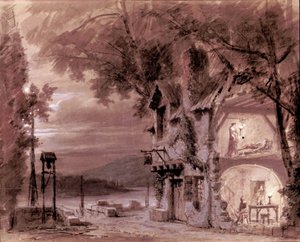 Scenography of Philippe Chaperon for the opera 