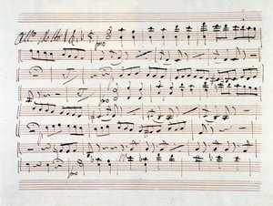 Sheet Music for Ali Baba, Opera