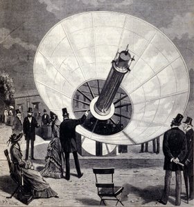 Solar oven by Augustin Mouchot and Pifre by Unknown artist