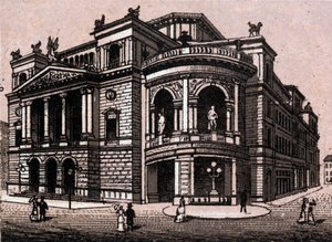 Stadttheater in Vienna, Austria by Unknown artist