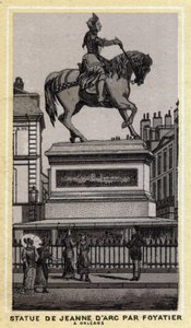 Statue of Joan of Arc made by Foyatier in Orleans, France by Unknown artist