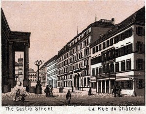Stuttgart, Germany: view of Chateau Street by Unknown artist