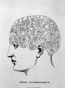Symbolic head. illustration from Charles Rouvin