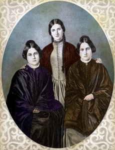 The Fox Sisters Margaretta, Kate and Leah, Pioneer Spiritualists
