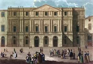 Teatro alla Scala in Milan in the 19th Century