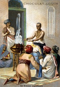 The Brahman magnetizers. by Unknown artist
