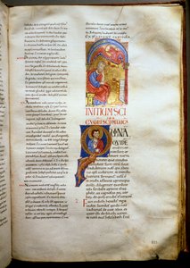 The Gospel of Saint Luke represents with the bull by Unknown artist