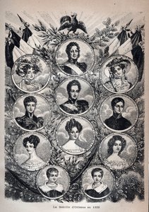 The Orleans Family in 1830 by Unknown artist