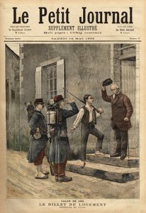 The Accommodation Ticket During the Napoleonic Period by Unknown artist