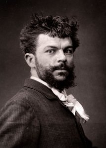 The Artist Georges Haquette Portrayed on the Occasion of the Salon of Paris