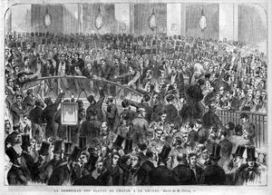 The Basket of Exchange Agents on the Paris Stock Exchange in 1867