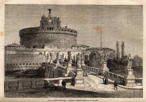 The bridge and the castle of Saint Angelo (Castel Sant