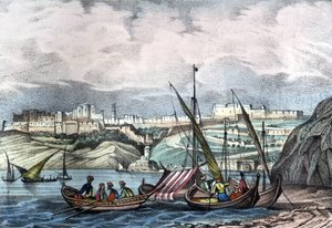 The city of Oran in Algeria in 1840. In 