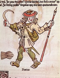 The constellation of Bootes (detail) by Unknown artist