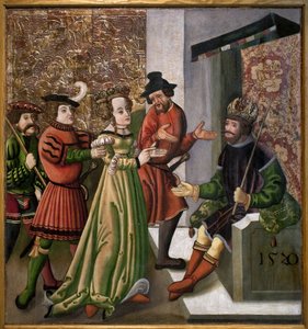 The conversation between St. Catherine and the philosophers