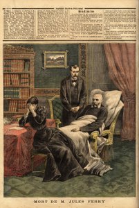 The Death of Jules Ferry by Unknown artist