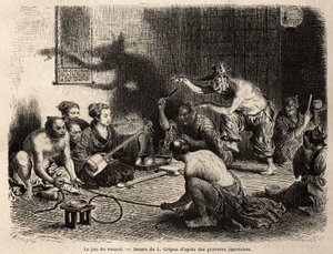 The game of the fox, a game involving singing and hand beats, where the loser drinks a cup of alcohol by Unknown artist