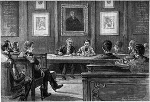 The lecture at the Ecole Normale Superieure de la rue d