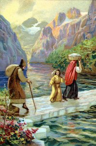 The Miracle of the Ice Bridge in the Life of Zarathustra by Unknown
