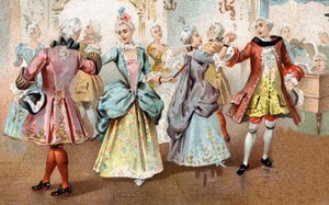 The pavane under Louis XV.