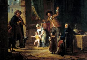 The Travelling Musician by Unknown artist