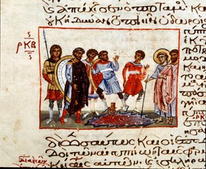 The wounds of Egypt: the water of the Nile changed to blood by Unknown artist