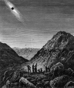 Total eclipse of July 29 by Unknown artist