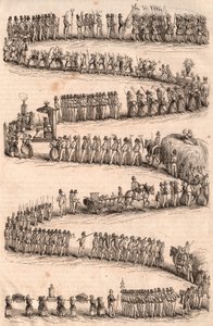 Traditional procession during the festival of vine growers in Vevey, Switzerland by Unknown