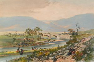 Traktir Bridge after the Battle of Tchernaya, 1855