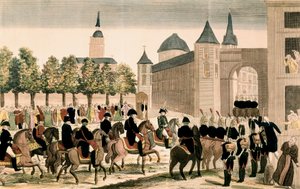 Triumphant entry of Napoleon