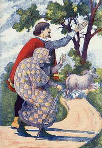 Trout Changed to a Sow. Illustration for 
