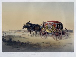 Turkish Carriage - 19th century, A.D by Unknown artist