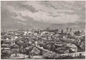 View of Bucharest During the XIX Century by Unknown